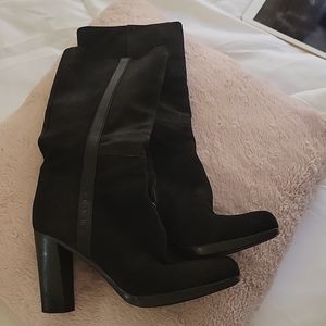 Prada Sport black suede boots size 36/ 5.5 US